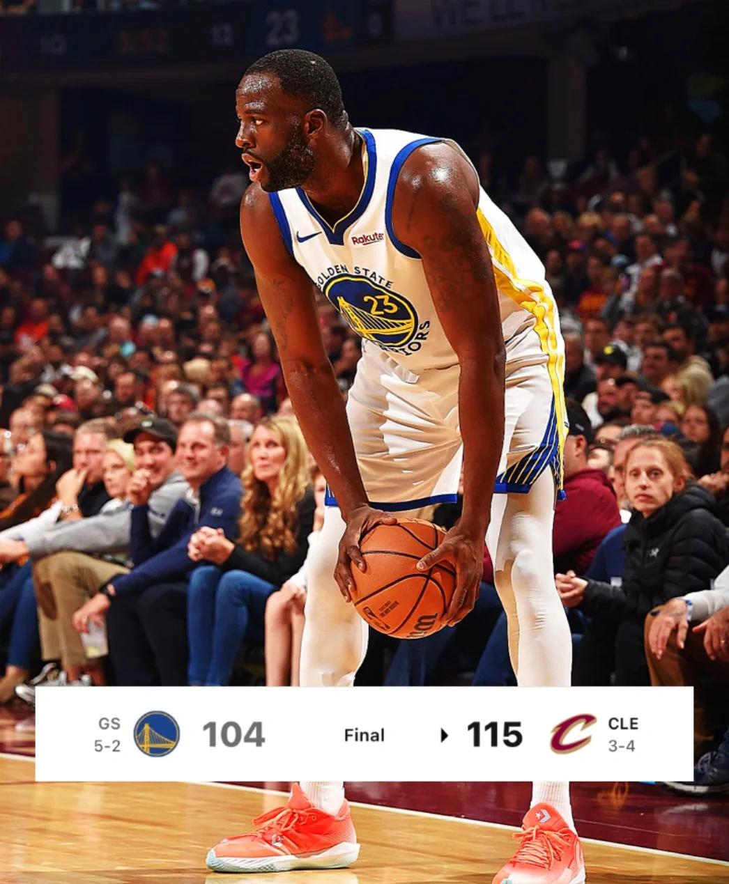 勇士主场击败骑士，取得五连胜